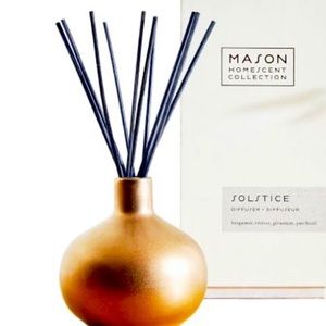 POTTERY BARN Mason Ceramic Reed Diffuser Solstice